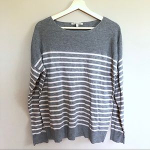 41 Hawthron Stitch Fix gray striped sweater